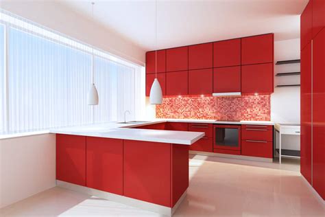 28 Red Kitchen Ideas With Red Cabinets 2018 Photos