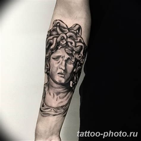 Фото рисунка тату Медуза Горгона 23.11.2018 №020 - tattoo Medusa Gorgo ...