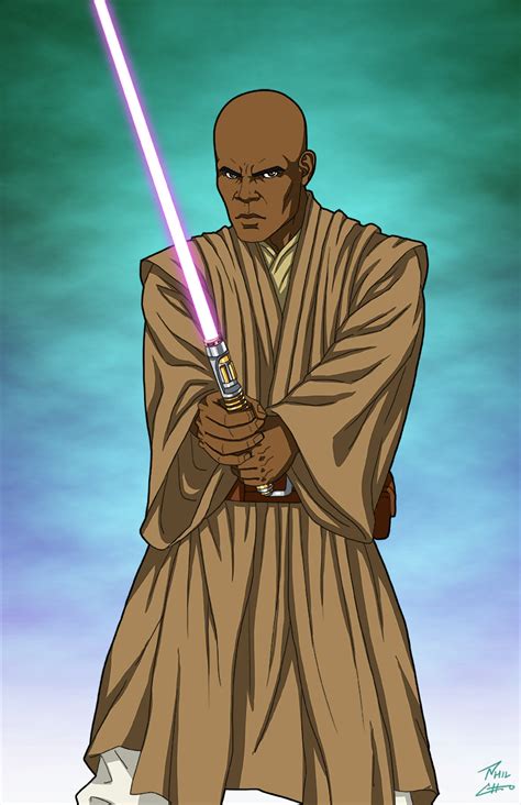 Mace Windu Commission By Phil Cho On Deviantart Star Wars Pictures