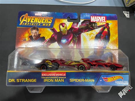 Hot Wheels Avengers Infinity War Character Cars Thor Iron Man Hobbies Toys Toys Games