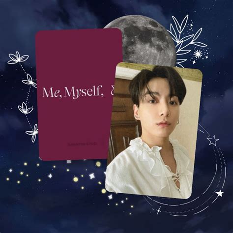 Unofficial Bts Jungkook Photocard Me Myself Time Difference