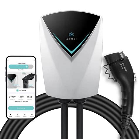 LECTRON EV Charging Station WiFi 48 With App Control Level 2