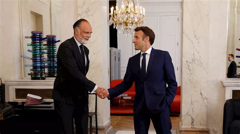 Edouard Philippe Emmanuel Macron en Nouvelle Calédonie Édouard