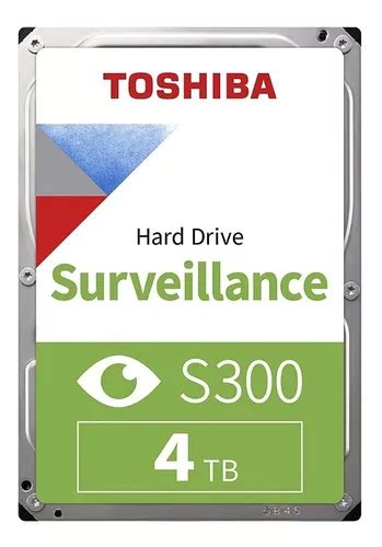 Disco Duro Toshiba Surveillance S300 4tb Dvr Nvr Vigilancia