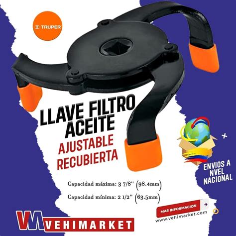 Llave Universal Para Filtro Aceite Truper