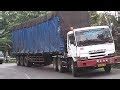 TRUCK Trailer FUSO Vs HINO Vs FAW Truk Kontainer Tronton Hino 500 UD