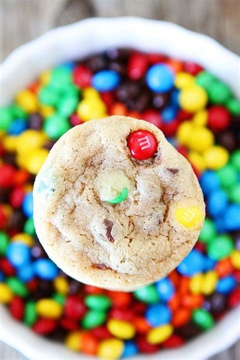 Mini M&M's Chocolate Chip Cookie | Two Peas & Their Pod