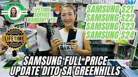 Full Price List At Mega Sale Ng Mga Samsung Android Phones Dito Sa