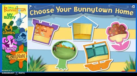 Disney Bunnytown Ice Cream Parlor Game Tennesseebopqe