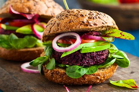 Beetroot Burgers Plant Based And Healthy Alternative