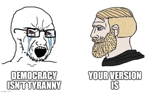 The Liberal Version Of Democracy Is Tyranny Imgflip