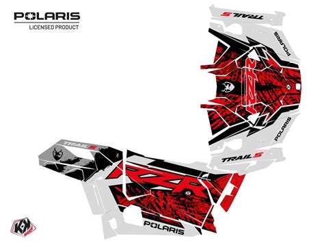 Kit Déco SSV Chaser Polaris RZR Trail S Gris Kutvek