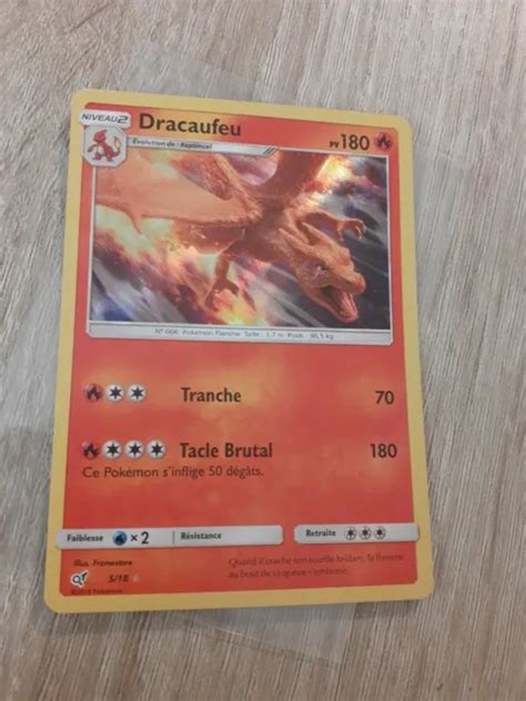 Carte Pok Mon Dracaufeu D Tective Pikachu Fr Eur Picclick Fr