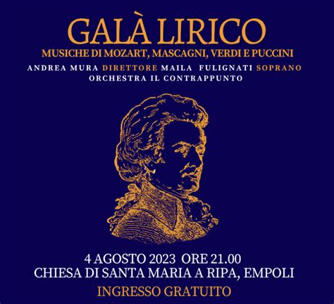 Musica a Empoli i concerti con Il Contrappunto chiusura col Galà