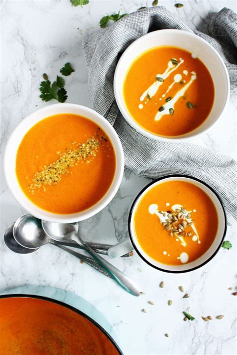 Healthy Carrot Soup With Ginger Monday Sunday Kitchen