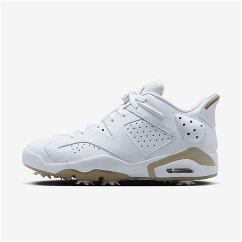 Air Jordan 6 Low Golf "White/Khaki" DV1376-100 | Nice Kicks