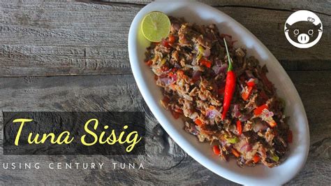 Century Tuna Sisig How To Make Easy Tuna Sisig Youtube