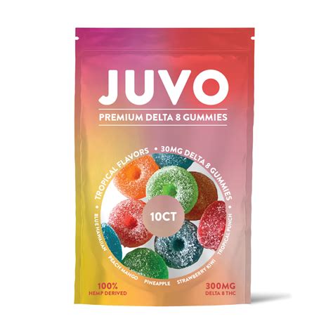 Juvo Delta 8 Tropical Gummies High Culture
