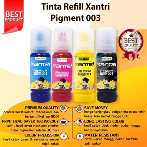 Jual Tinta Pigment Korea Pigmen Premium Ink Refill Black