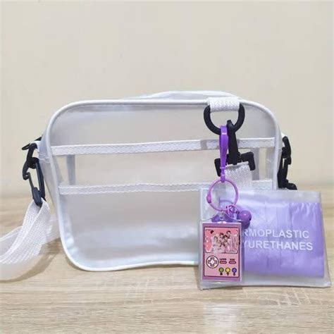 Tas Transparan Pvc Konser Kpop Fesyen Wanita Tas Dompet Di Carousell