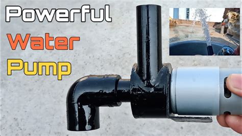 How To Make Powerful Water Pump Using Dc Motor Dc Volt Water