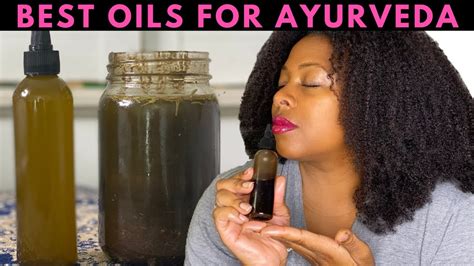 Ayurvedic Hair Oil For Hair Growth Infusing Herbs The Best Oils For Natural Hair Youtube