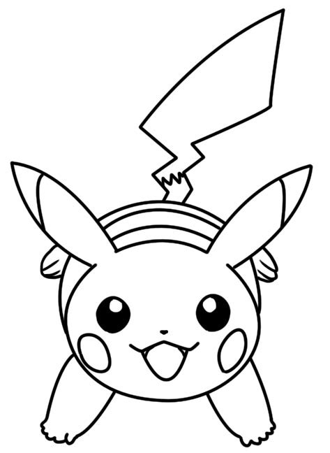 Pikachu Line Drawing at PaintingValley.com | Explore collection of Pikachu Line Drawing