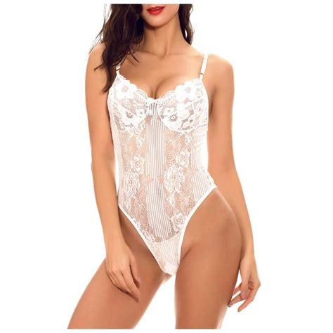 Sasaquoy Bustier Corset Lingerie Sous V Tements Sexy Pyjamas Femmes