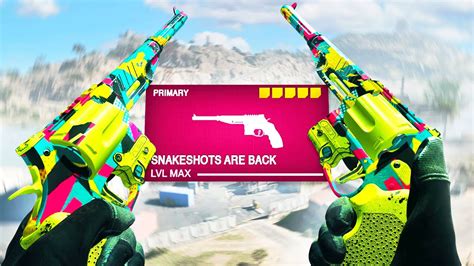 New The Snakeshots Are The Best Pistol In Warzone Basilisk Class