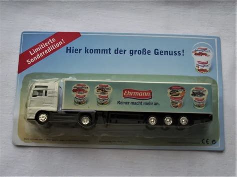 Werbetrucks Lkw Man Truck Ehrmann Fahrerhaus Wei Limitierte