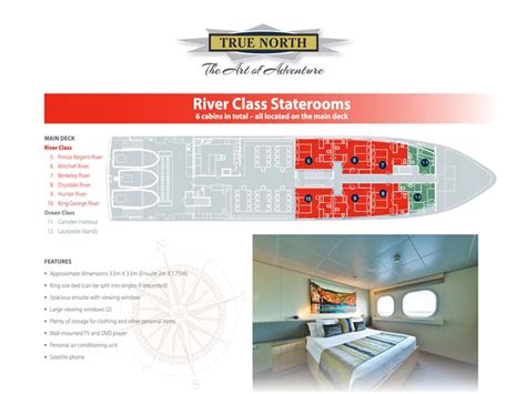 True North Deck Plans True North Vessel Layout And Deck Plan