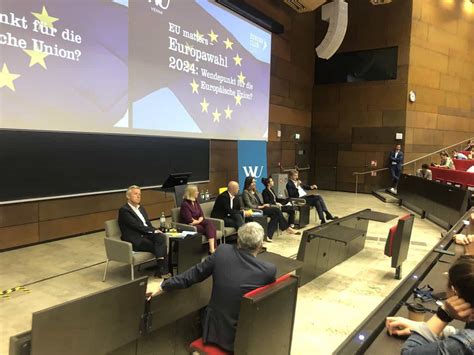 Eu Matters Podiumsdiskussion An Der Wu Mit Eu Spitzenkandidat Innen