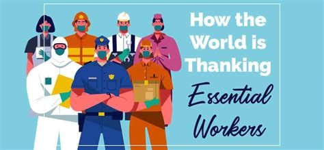 Essential Workers Categories All Free Thank You Notes