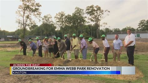 Groundbreaking Held For Emma Webb Park Renovation Youtube