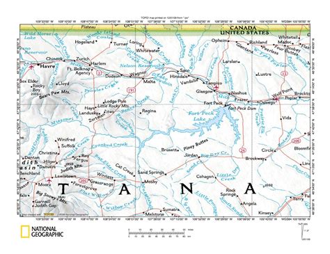 Milk River Missouri River Drainage Divide Area Landform Origins Between Beaver Creek And Larb