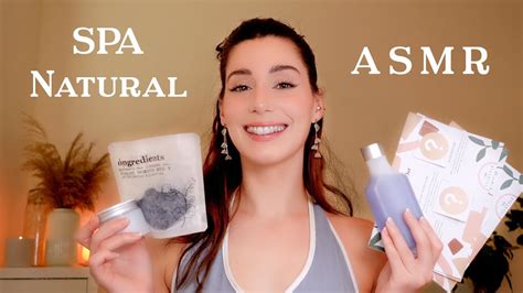 Asmr Spa Natural 🪔 Skincare Relajante Con Sonidos Reales 💧💤 Roleplay En Español Youtube