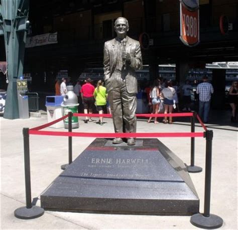 The Sporting Statues Project: Ernie Harwell: Detroit Tigers, Comerica ...