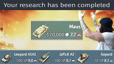 Grind For Maus Final Part War Thunder Youtube