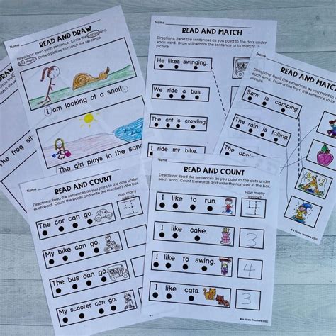 Sentences For Kindergarten 11 Activities That Make Teaching Sentences