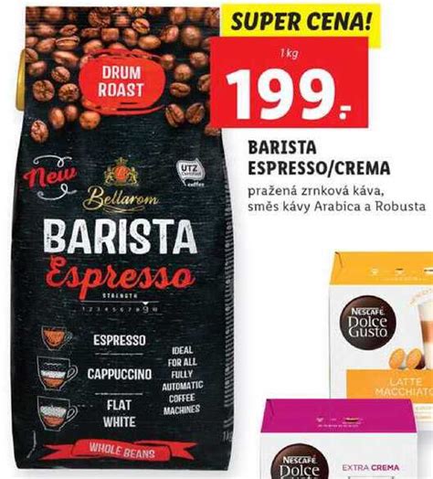 Archiv Barista Espresso Crema Pra En Zrnkov K Va Sm S K Vy Arabica