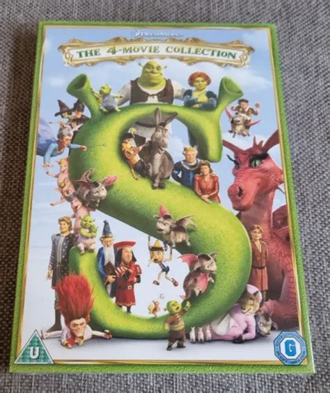 Dvd Boxset Shrek Movie Collection New Sealed Picclick Uk