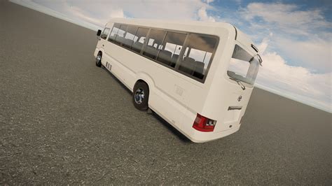 Toyota Coaster 3d Model By Alphagroup