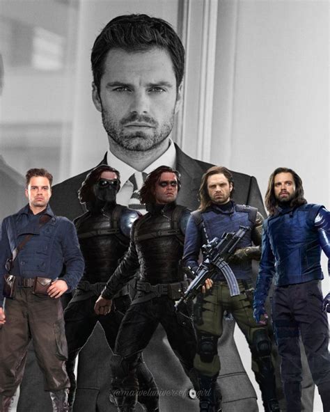 Bucky Barnes Mcu Evolution By Marveluniversefangirl