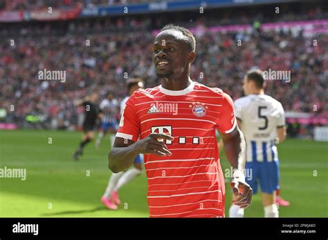 Munich Deutschland Th Apr Sadio Mane Fc Bayern Munich