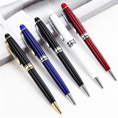 Custom Twist Open Smooth Ballpoint Pen Pmt01006