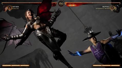 Mortal Kombat Nitara Kung Lao Kameo Fatal Blow Youtube