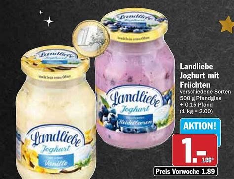 Landliebe joghurt mit früchten Angebot bei AEZ