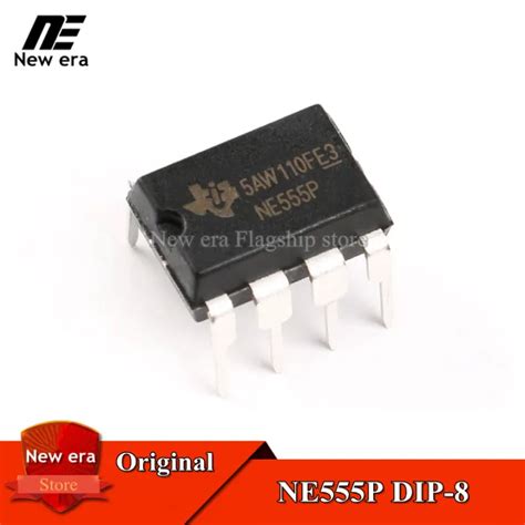 10pcs Original Ne555p Dip 8 Ne555 Dip8 Ne555n Single High Precision Timer Ic New Original