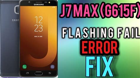 How To Flash Samsung J Max Samsung G F Original File No Error