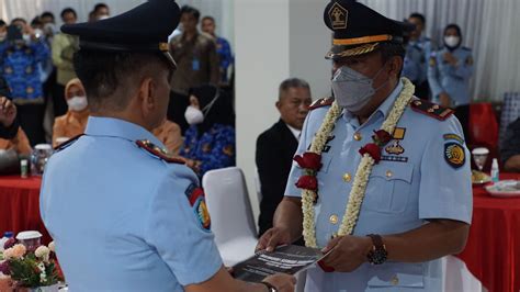 Penuh Haru Lapas Kelas Iia Cilegon Gelar Sertijab Dan Pisah Sambut